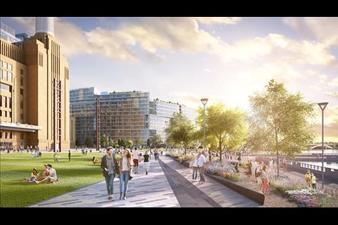 Battersea Power Station's new public park